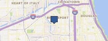 Paws Chicago Development Office location map