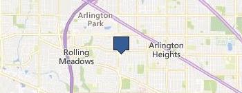 GURGIOLO ASSOCIATES, LTD., CERTIFIED PUBLIC ACCOUNTANTS location map