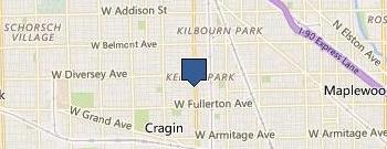 The Auto Warehouse location map