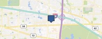 Carter's location map