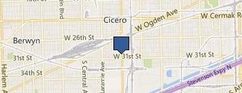 Subway location map