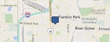 Burger King location map