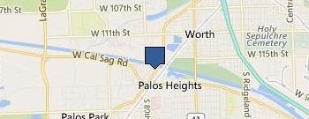Fuller's Car Wash of Palos Inc location map
