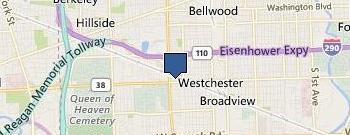 Westchester Village Hall location map