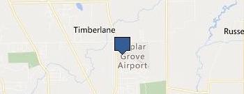 Poplar Grove Airport-C77 location map