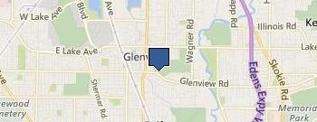 PBTP Locksmith Glenview location map