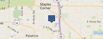 Tyco Electronics Corporation location map