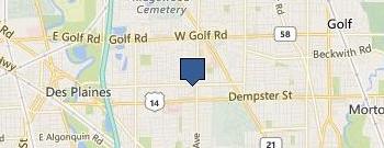 Garage Door Repair Niles location map