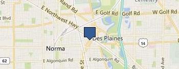 Graceland Prairie Dental location map