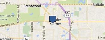 Staples location map