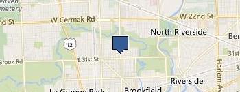 A Square Deal Glass CO location map