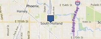 Village Of South Holland location map