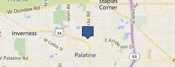 Mature Health Service location map