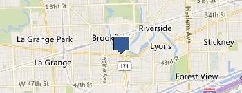 Autozone location map