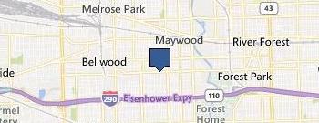 Proviso Leyden Council location map