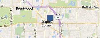Napa Auto Parts location map