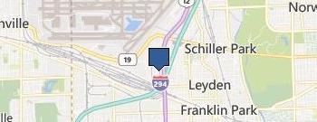 Chicago Records Management location map