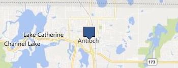 Antioch Plumbing location map