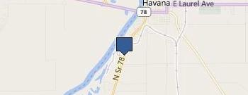 Havana Power Station location map