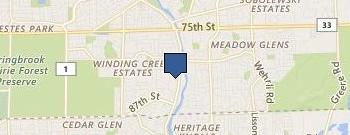 Thomas F  Brown DDS location map