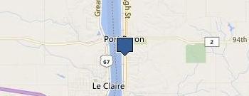 Leon Gibson location map