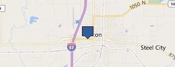 Veterans Affairs Department location map