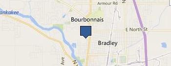 Bradley Elementary School District 61 location map