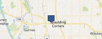 Glidden Professional location map