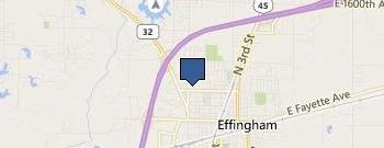 Effingham Ambulatory Surgery location map