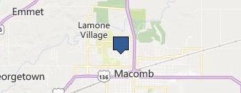 Mosaic location map