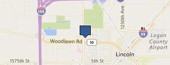 Auto Glass of IL-Lincoln Inc location map