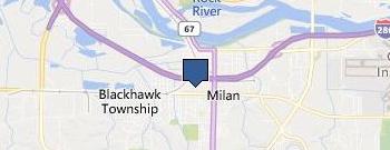 Milan Hungry Hobo location map