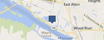 Dynegy - Mw Generation - Wood River location map