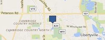 Eye Surgeons Of Libertyville location map