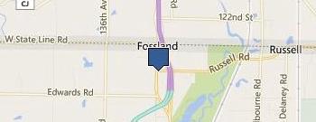 Select Video location map