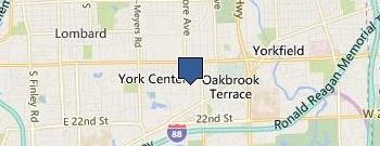 Oak Brook Terrace Community Park District location map
