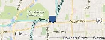 Dukin Donuts location map