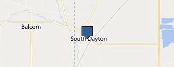 Village Of South Dayton location map
