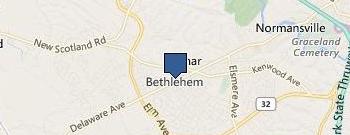 Bethlehem Information location map
