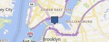 Dumbo Moving + Storage location map