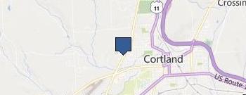 Cayuga Medical Hawkins location map
