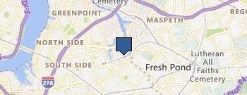 Messerole St Recycling location map