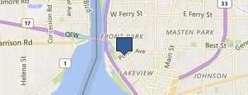 D'Youville Porter School location map