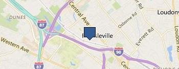 Bidnet location map