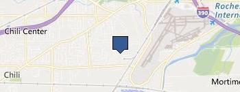 Label World location map