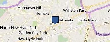 L I Checker Cab of Mineola location map