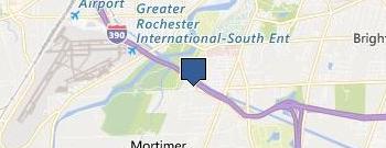 University of Rochester location map