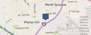 Holiday Inn Express location map