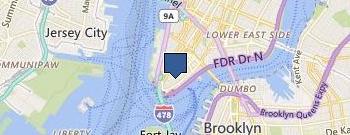 Jordan Village Treatment Plant location map