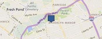 Dunkin' Donuts location map